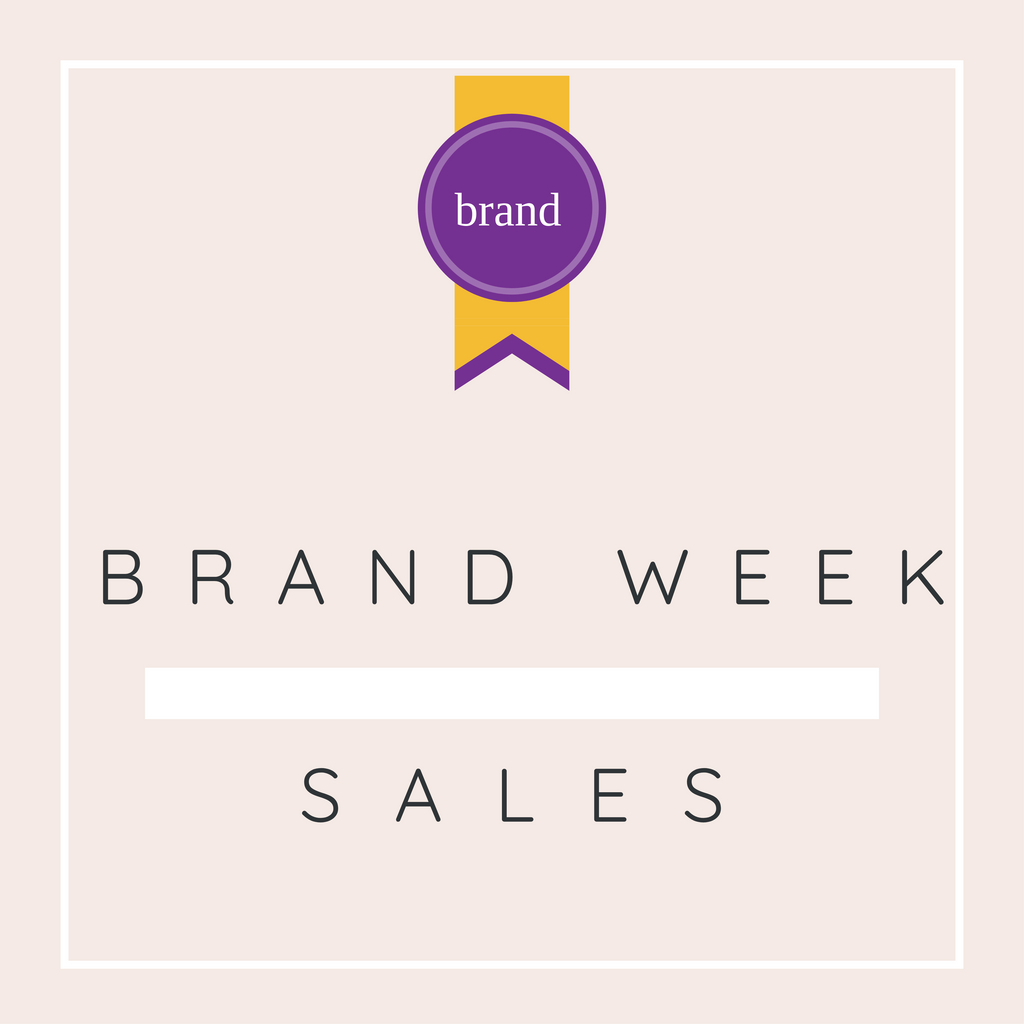 Brand Week Sales