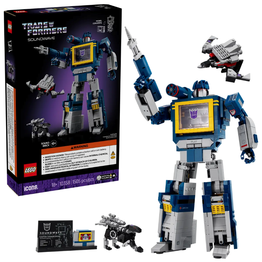 LEGO -  Transformers: Soundwave (Early Oct Preorder)