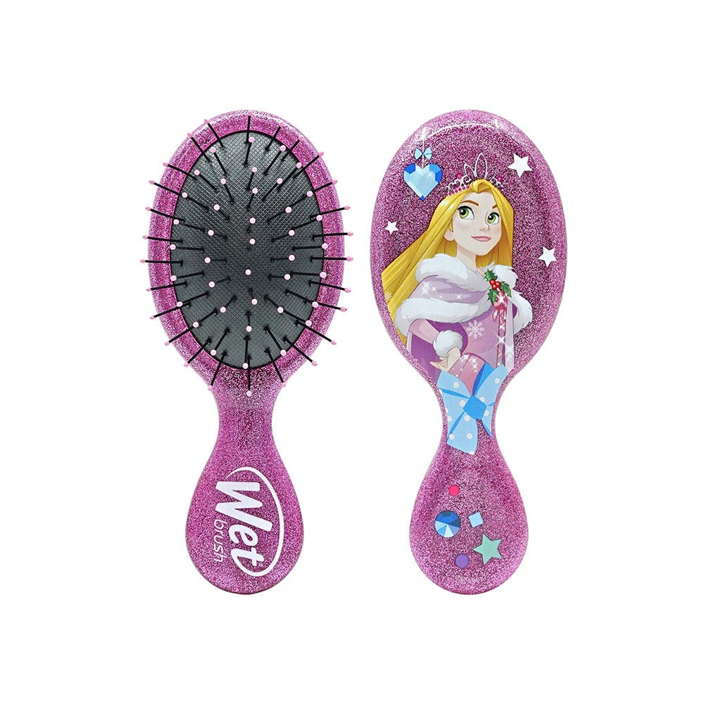 WetBrush Mini Detangler Disney Princess Glitter Ball (Early Nov Preorder)