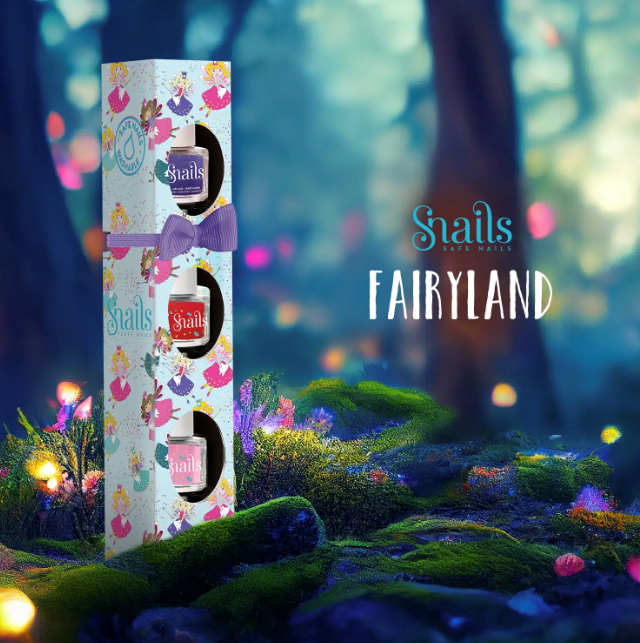 Mini Snails Washable Nail Polish 3 Pack