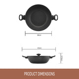 ESSTEELE - Per Domani Ceramic Induction Covered Wok 30cm
