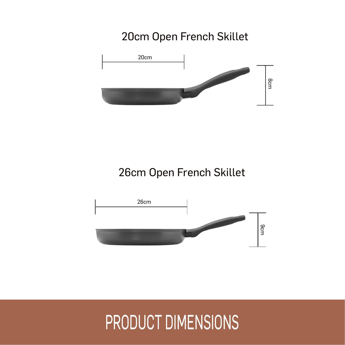 Essteele Per Domani 20/26cm Skillet Twin Pack