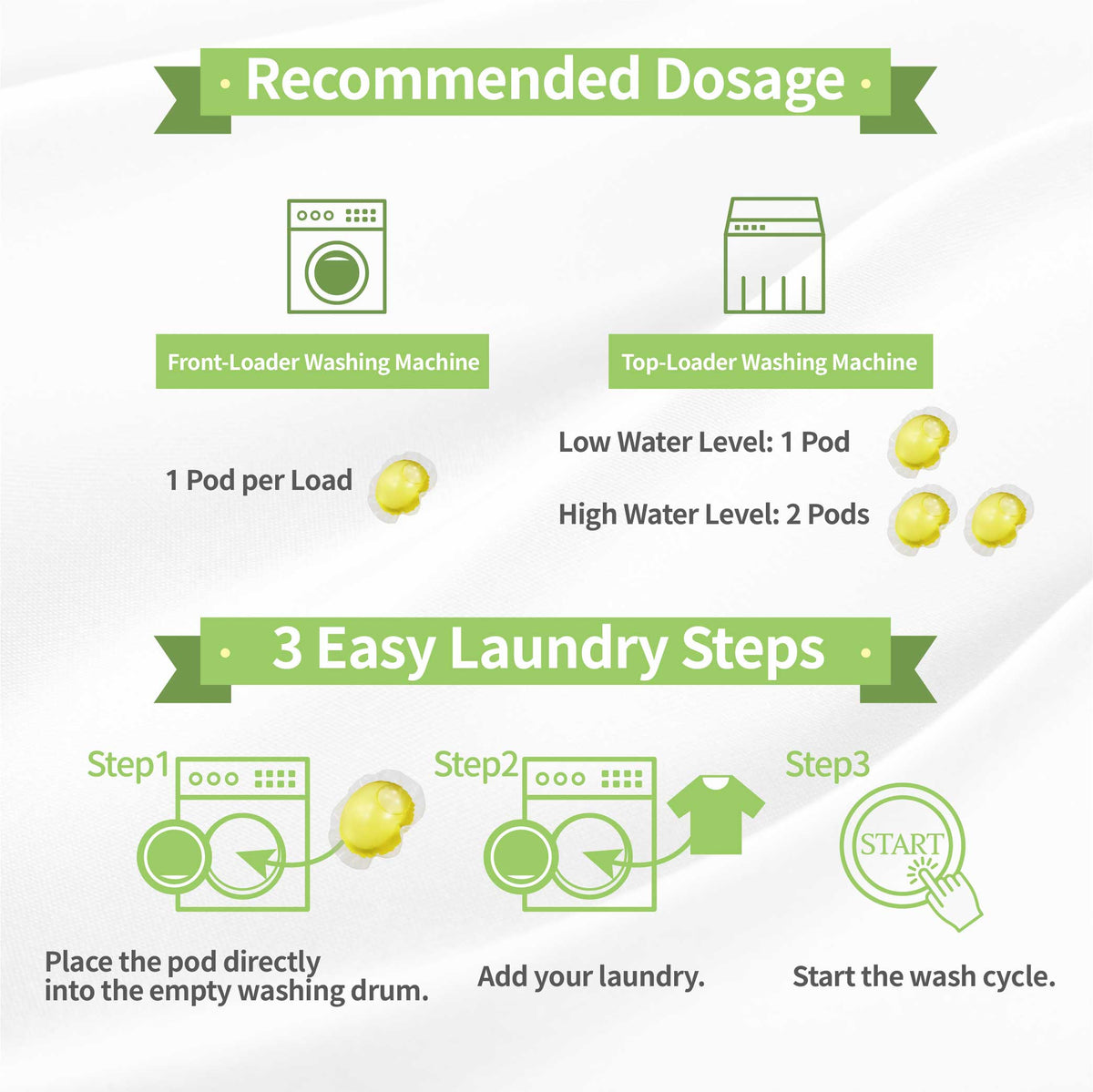 Sea Mild Eco-Friendly Laundry Pods (24 pcs) Late Oct Preorder
