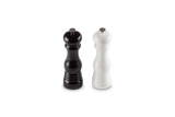 Le Creuset Classic Salt and Pepper Mill Set (Black / White)