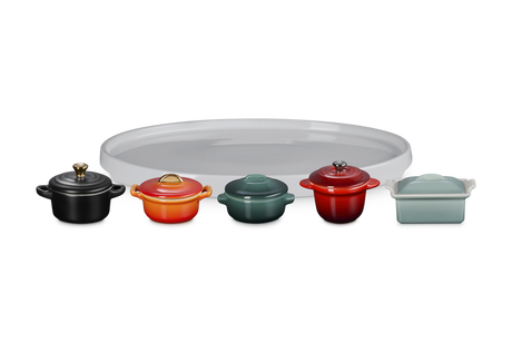 Le Creuset Stoneware Set of 6 Miniature Cookware