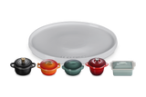 Le Creuset Stoneware Set of 6 Miniature Cookware
