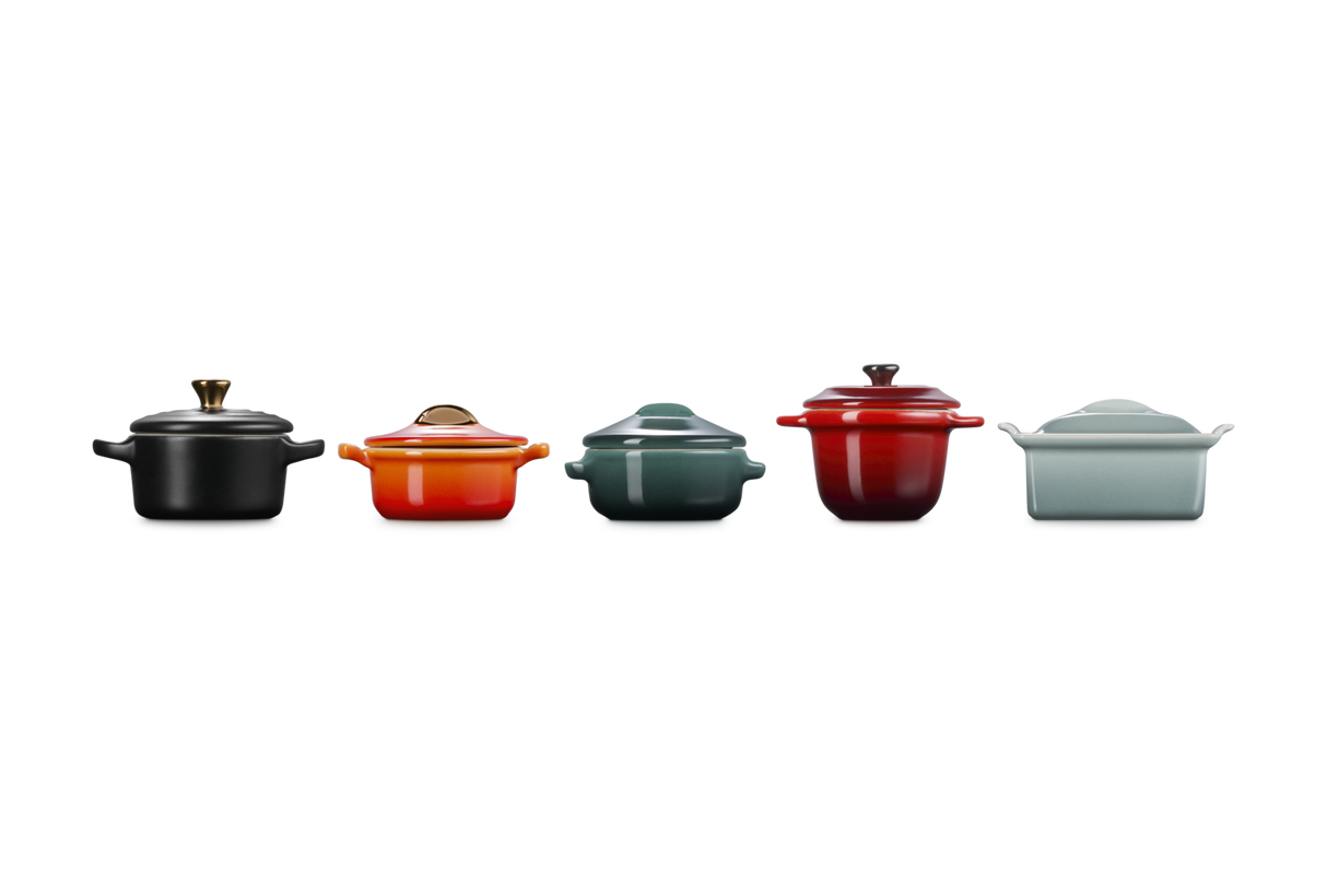 Le Creuset Stoneware Set of 6 Miniature Cookware