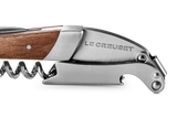 Le Creuset Premium Waiter's Corkscrew w/ Black Walnut Wood Handle