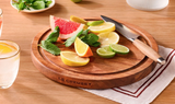Le Creuset Round Acacia Wood Serving Board 30cm