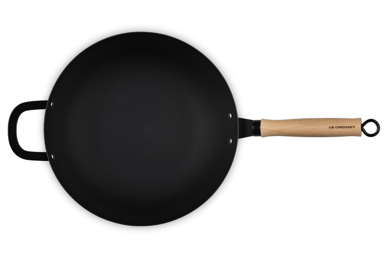 Le Creuset Carbon Steel Wok 30cm