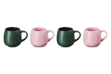 Le Creuset Serenity Mugs Set of 4 (Forêt / Sugar Pink)