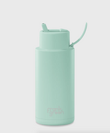 Frank Green Limited Edition Ceramic Reusable Bottle with Flip Straw Lid (34oz / 1L)