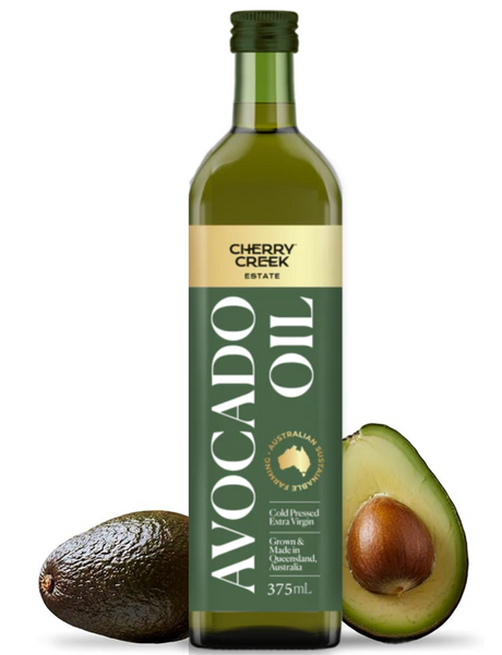 Cherry Creek Estate - Extra Virgin Cold-Pressed Avocado Oil 375ml x 2 Bundle