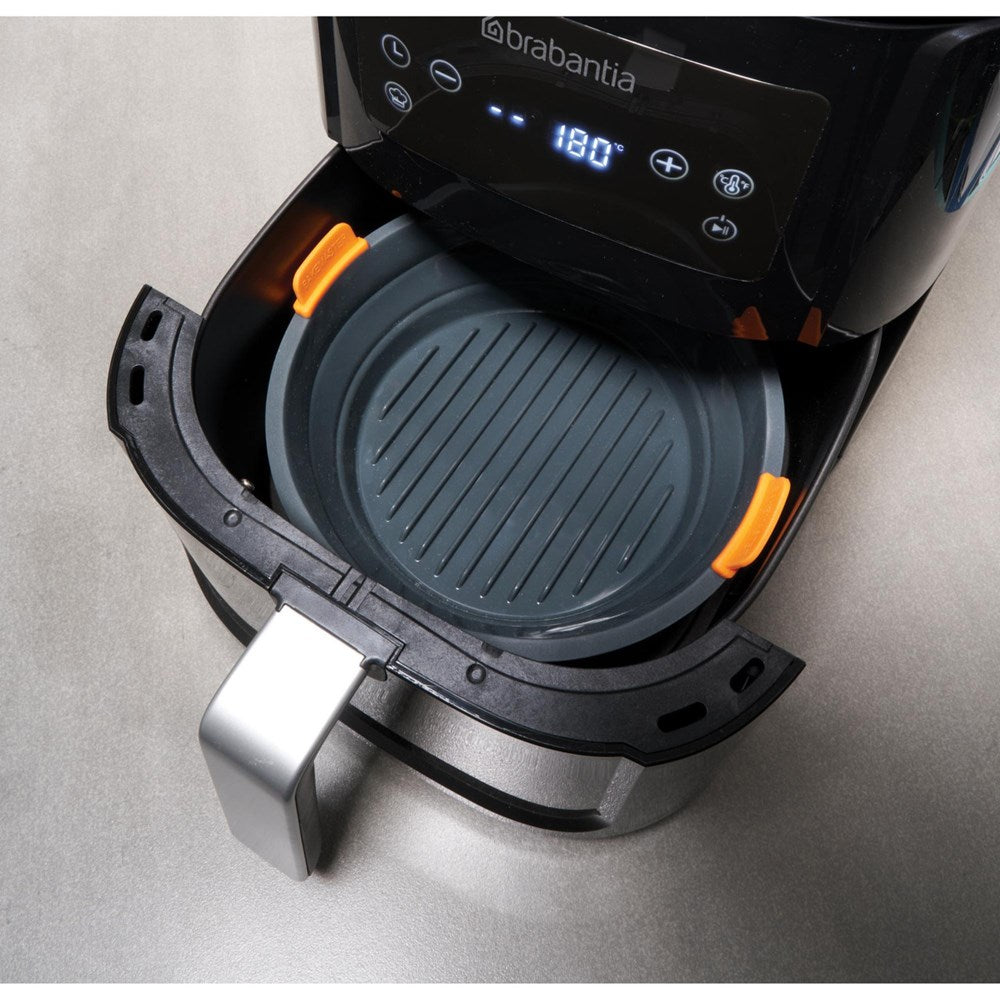 Bakemaster Silicon Collapsible Round Air Fryer Insert 21 X 6.5CM