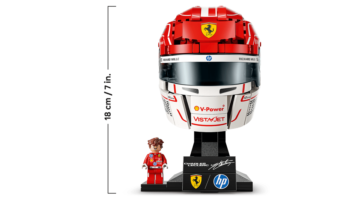 LEGO -  Scuderia Ferrari HP Charles Leclerc Helmet