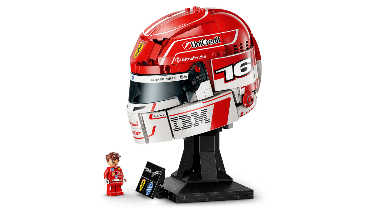 LEGO -  Scuderia Ferrari HP Charles Leclerc Helmet