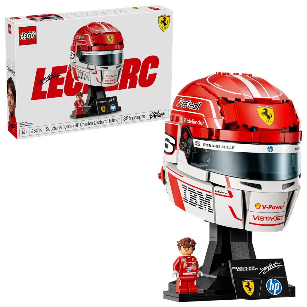LEGO -  Scuderia Ferrari HP Charles Leclerc Helmet