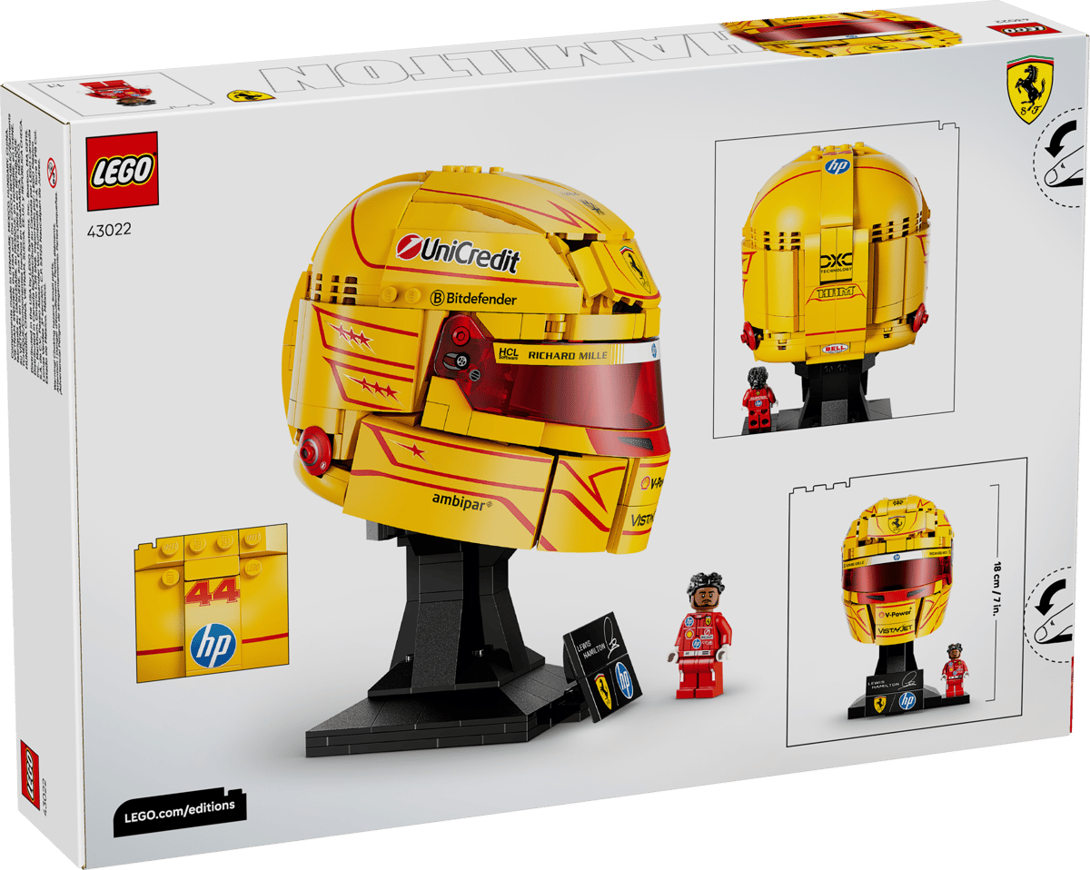 LEGO -  Scuderia Ferrari HP Lewis Hamilton Helmet