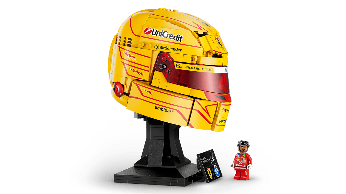 LEGO -  Scuderia Ferrari HP Lewis Hamilton Helmet