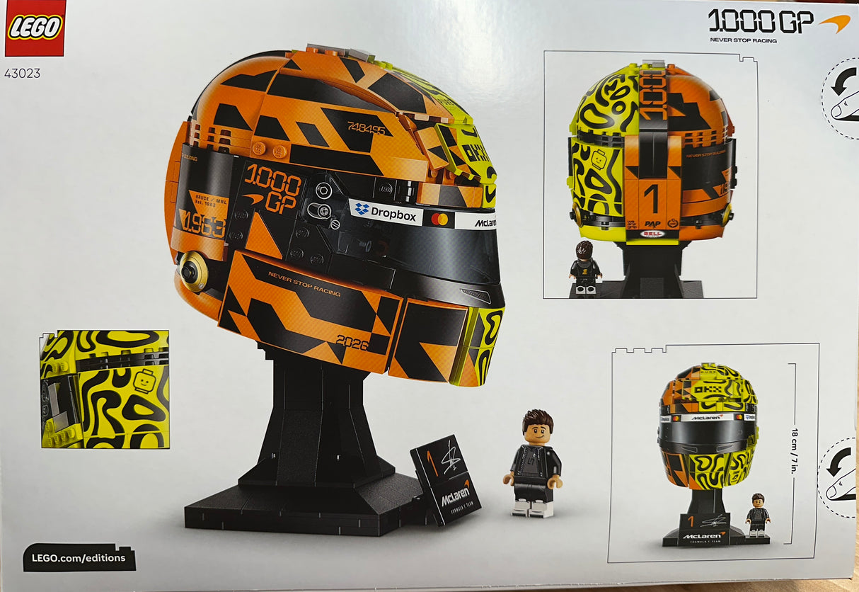 LEGO -  McLaren Mastercard F1 Team Lando Norris Helmet