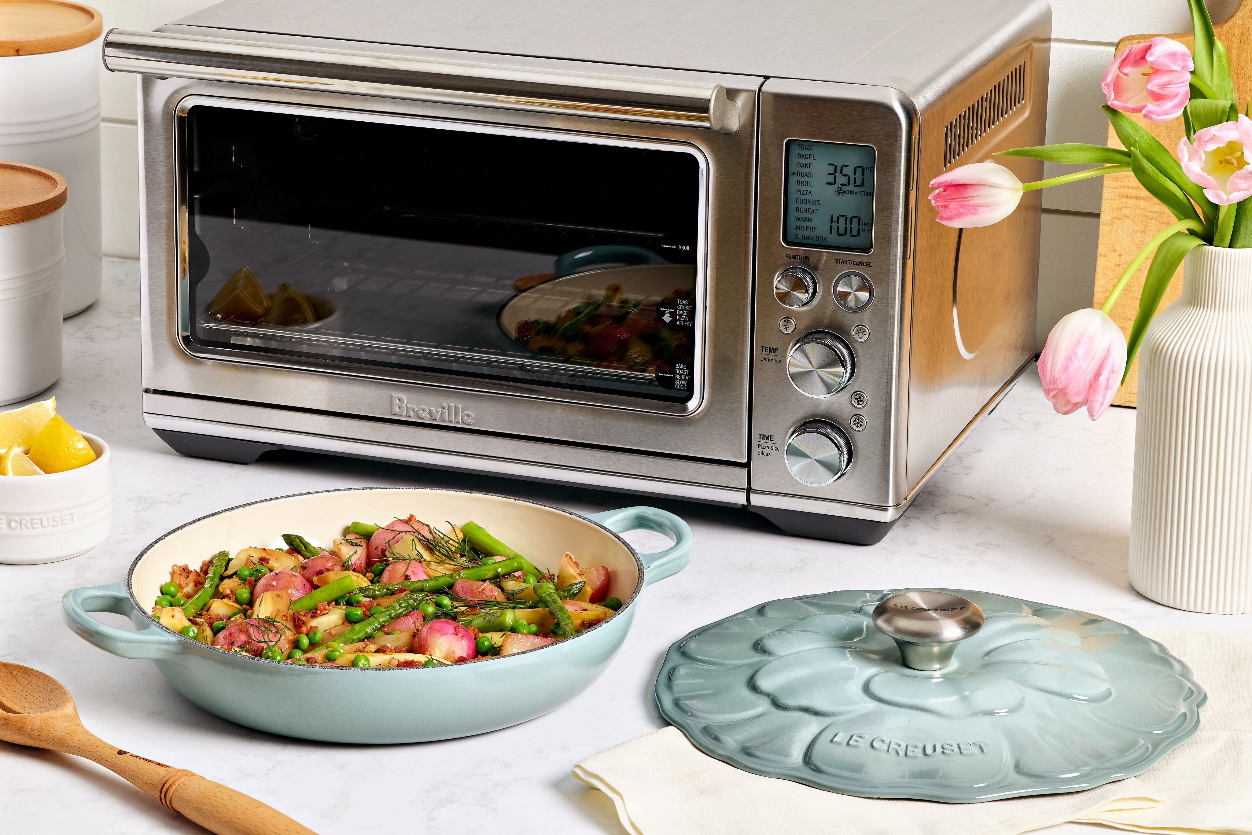 Le Creuset - Signature Petal Shallow Casserole 26 (Limited Ed