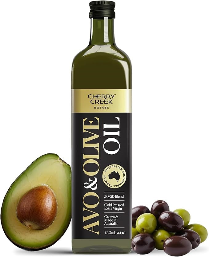 Cherry Creek Estate - Cold Pressed Signature Blend Extra Virgin Avocado & Olive Oil 750ml x 6 Bundle (Mid July Preorder)