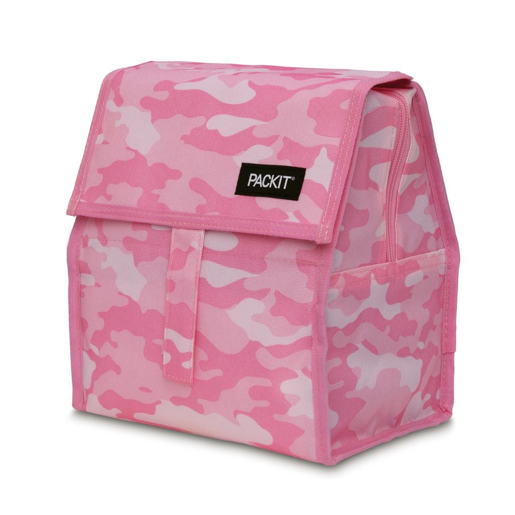 Packit Freezable Lunch Bag - Pink Camo