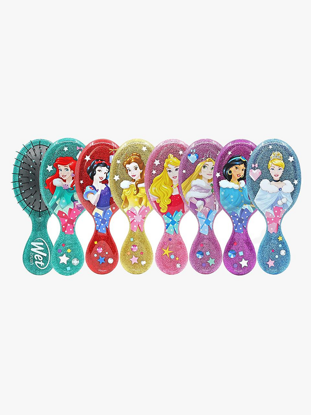 WetBrush Mini Detangler Disney Princess Glitter Ball (Early Nov Preorder)