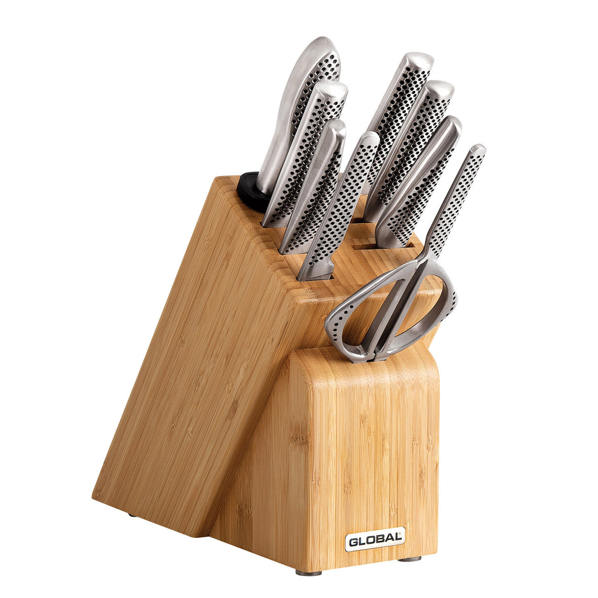 Global Takashi 10 Piece Knife Block Set (Made in Japan)