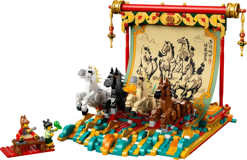 LEGO - Galloping Horses Canvas