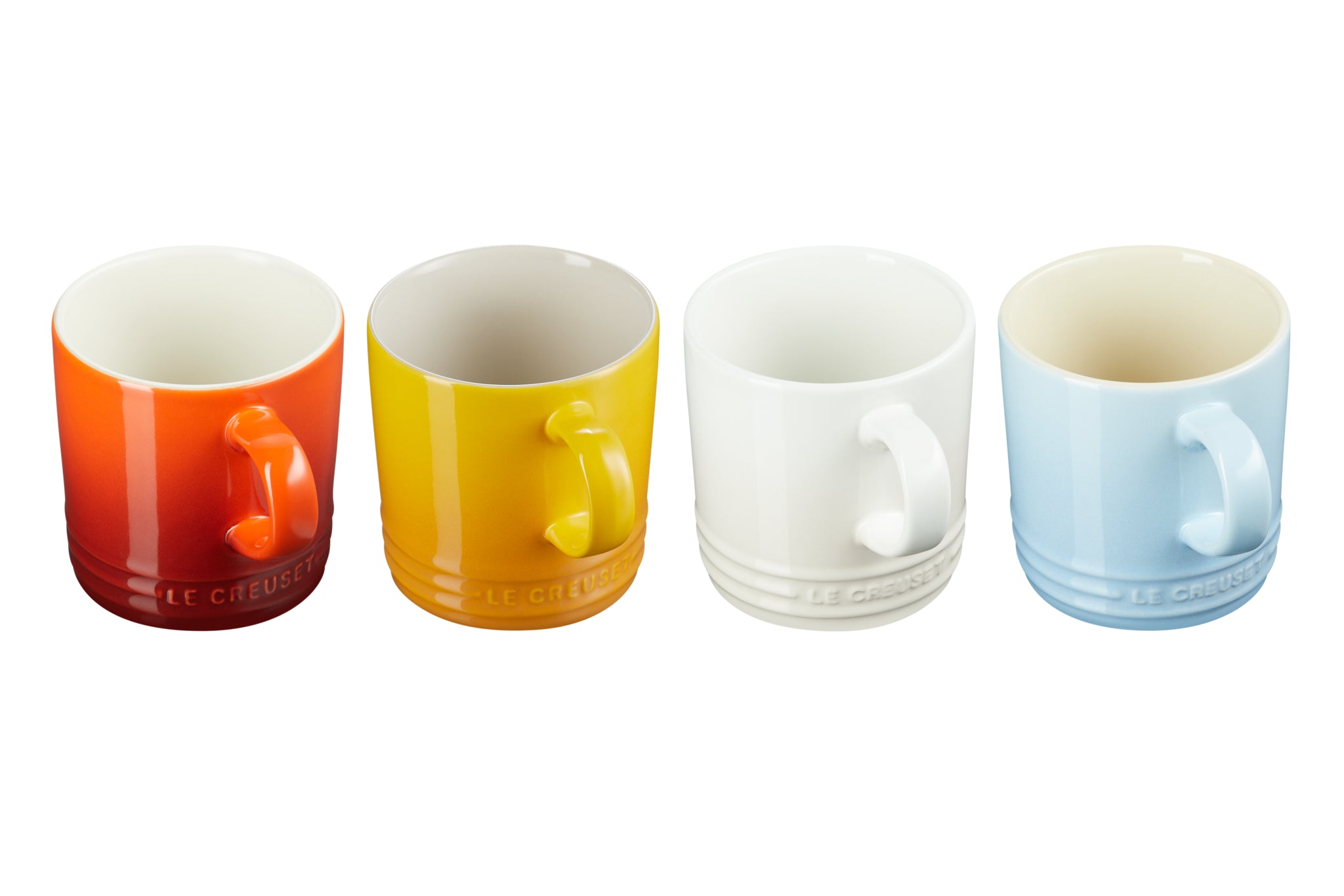 Le Creuset Stoneware Elements Set of 4 Mugs 350ml JA2 Concept