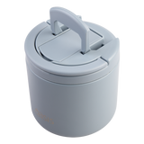 OASIS - Stainless Steel Double Wall Insulated Food Pod Flask w/ Quick Release Lid & Spork 500ml