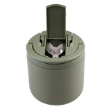 OASIS - Stainless Steel Double Wall Insulated Food Pod Flask w/ Quick Release Lid & Spork 500ml