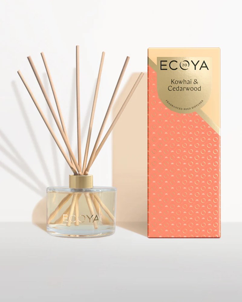 Ecoya  - Kowhai & Cedarwood Reed Diffuser Greatest Hits