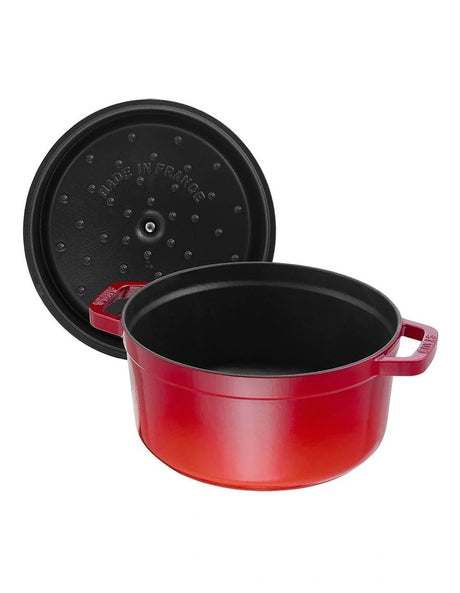 Staub Cocotte Round 26cm Cherry Red