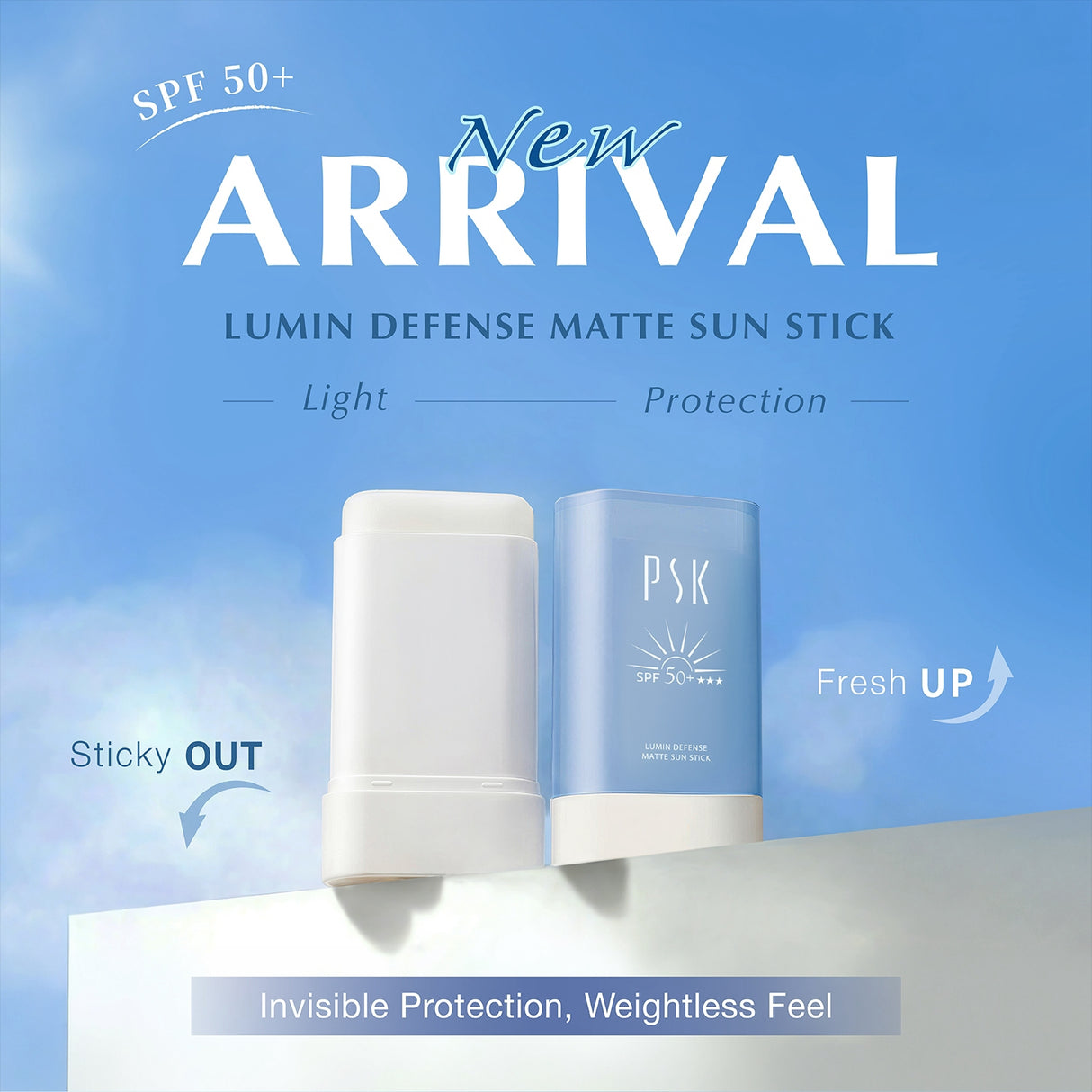 PSK - Lumin Defense Matte Sun Stick SPF50+ 18g (Sept Preorder)