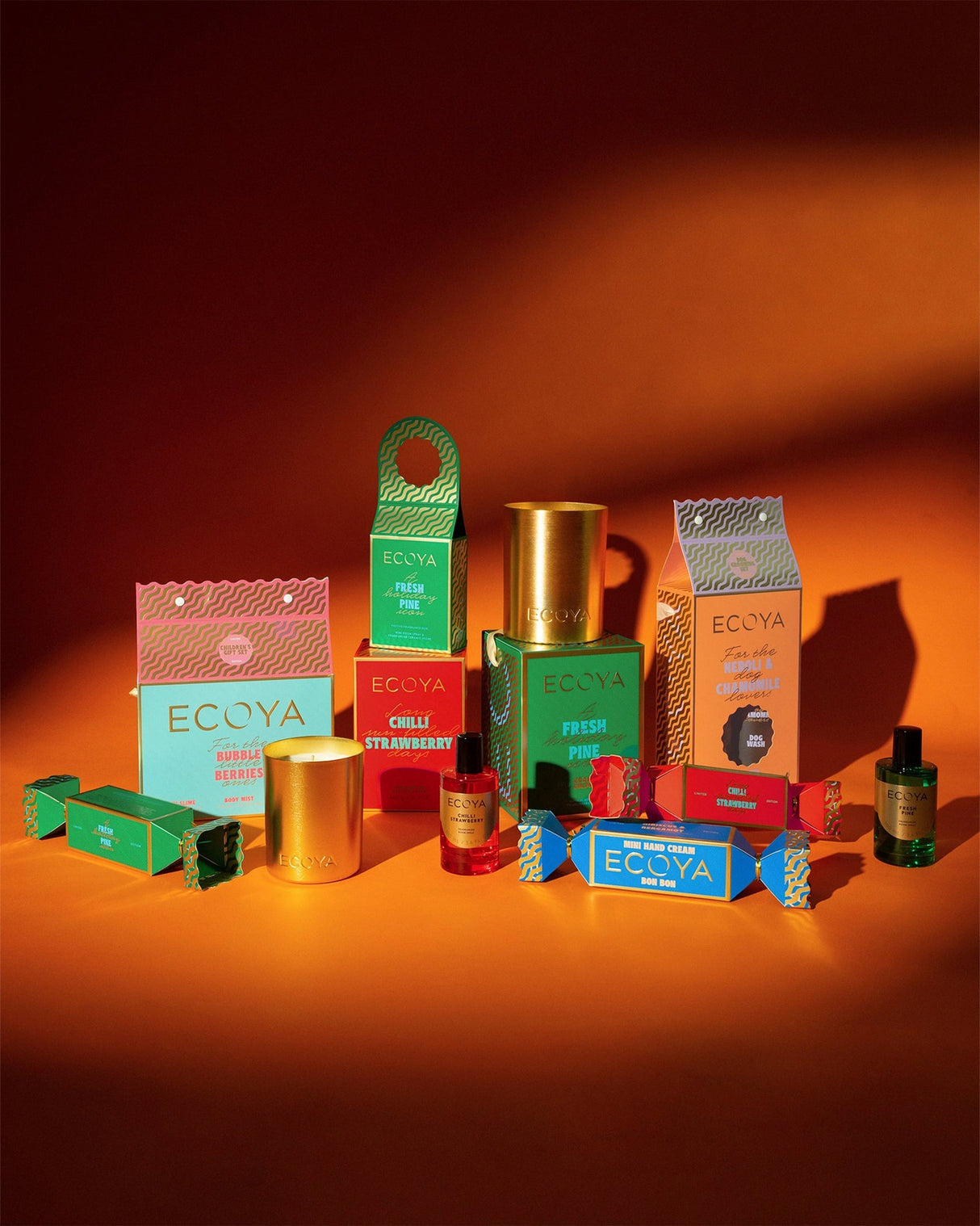 Ecoya- Holiday: Car Care Kit Sandalwood & Amber