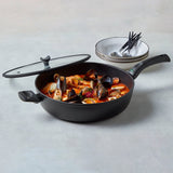 ESSTEELE Per Salute 32cm/5.7L Nonstick Induction Covered Sauté