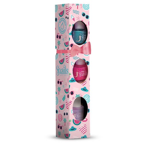 Mini Snails Washable Nail Polish 3 Pack