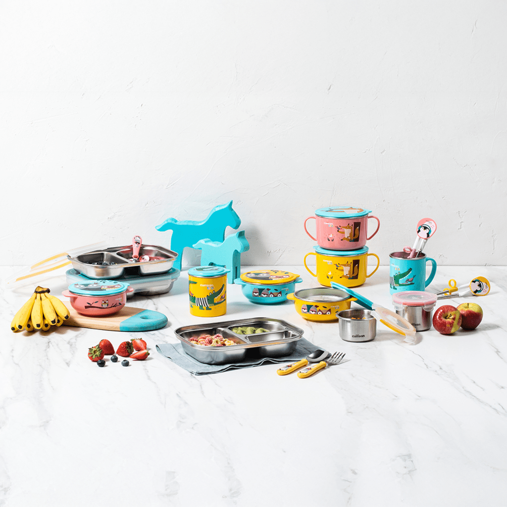 Cuitisan Infant 4-Compartment Food Tray - 750ml (Mid July Preorder)