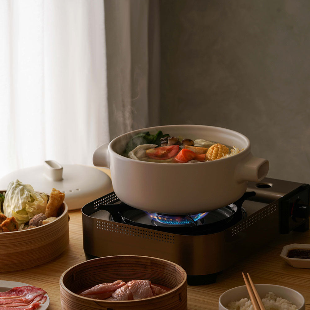 JIA - Steamer Pot 28cm (Brown)