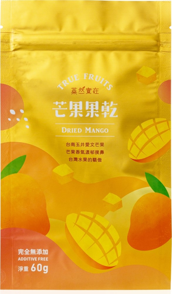 TRUE FRUITS - Dried Fruit 60g【菓然實在】天然果乾
