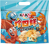KAKA - BBQ Seafood Mixed Shrimp Chips - Classic Flavour 120g 【KAKA】珍四鮮 冠軍蝦
