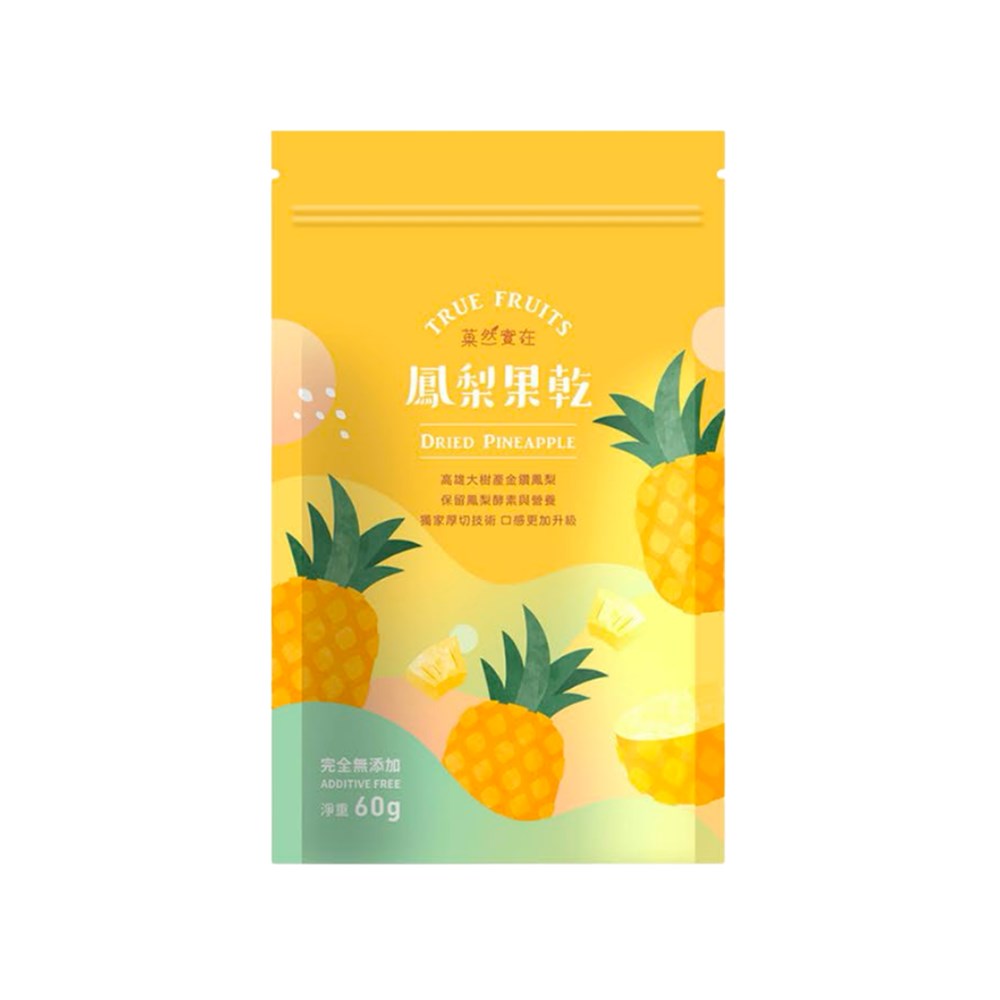 TRUE FRUITS - Dried Fruit 60g【菓然實在】天然果乾