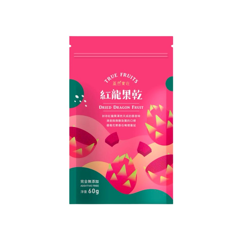 TRUE FRUITS - Dried Fruit 60g【菓然實在】天然果乾