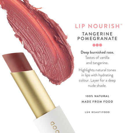 Lük beautifood Lip Nourish - Tangerine Pomegranate