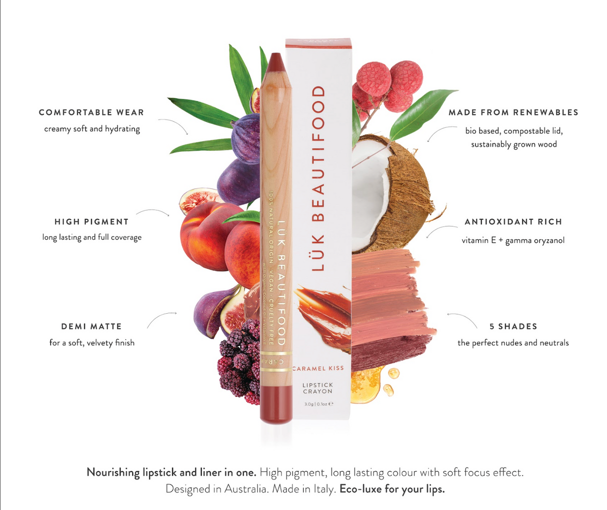Lük beautifood Lipstick Crayon