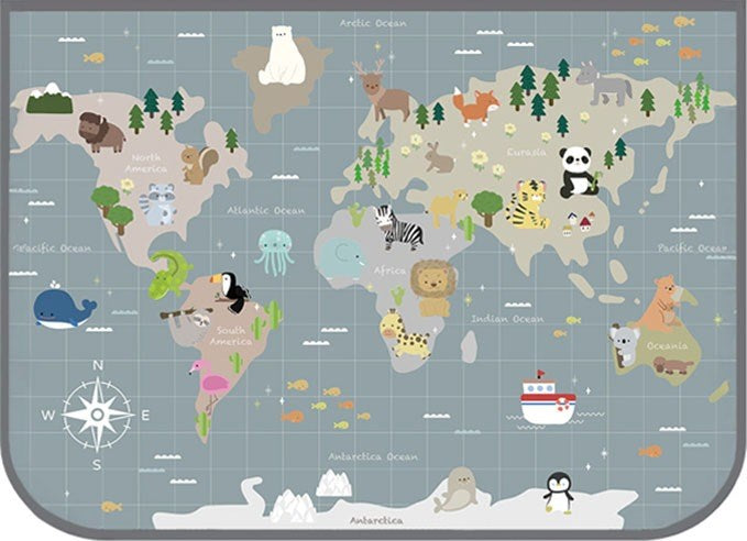 Nattibebe - Magnetic 3-Layer Car Window Sunshade UPF50+ (Extra Thick) Late Mar Preorder