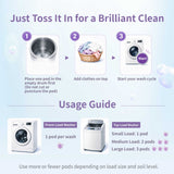 Sea Mild Teddy Antibacterial Enzymes Laundry Pods (5g x 30 pcs)