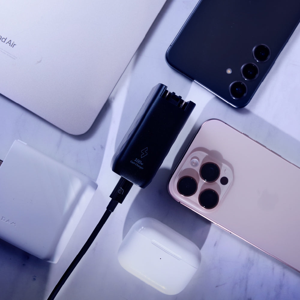 ADAM Elements - P100 GaN 100W 4-Port Power Charging Kit